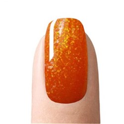BEAUTIFUL NAILS Colour acrylic - solid sparkle orange candy sparkle 